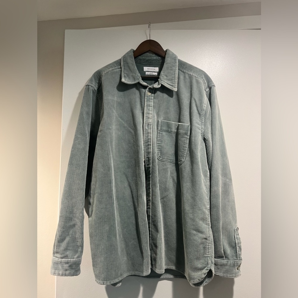 UO Light Blue Corduroy Size Large